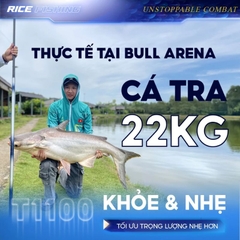 Cần câu săn hàng Rice Fishing Ngư Điếu Plus Xanh Bản Nặng