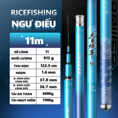 Cần câu đài Săn Hàng Rice Fishing Ngư Điếu CC-26 6500