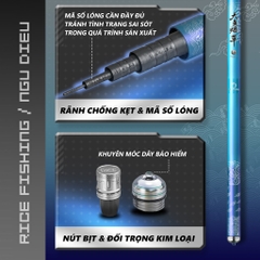 Cần câu đài Săn Hàng Rice Fishing Ngư Điếu CC-26 6500