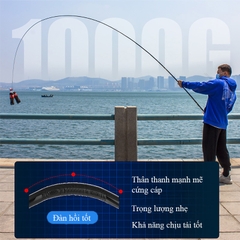 Cần câu đài Đại Mã Rice Fishing CC-19 chuyên săn hàng siêu cứng cáp