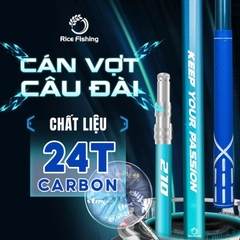 Cán vợt Carbon Rice Fishing KK-60 Phiên bản H & M