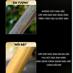 Cán vợt carbon câu đài V5 Rice Fishing KK-68  chất liệu Carbon 24T cao cấp