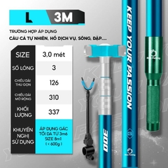 Gác Cần Câu Đài KK-59 Rice Fishing Gác Cần L Carbon 24T