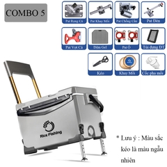 Thùng câu đài có tựa Rice Fishing KK-41