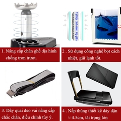 Thùng câu đài có tựa Rice Fishing KK-41