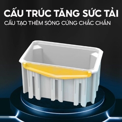 Thùng câu đài V5 KK-62 Rice Fishing chân địa hình phiên bản mới