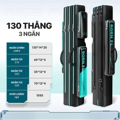 Túi Đựng Cần Câu Đài TC-23 RICE FISHING chống thấm nước Siêu Bền