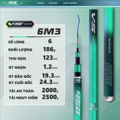 Cần câu đài V5 Small Fish CC-30 Rice Fishing cao cấp siêu nhẹ