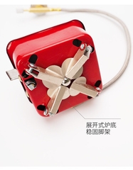 Bếp ga mini gấp gọn tiện dụng có túi đựng dã ngoại, du lịch hãng Aotu AT6325