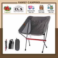 Ghế gấp hợp kim nhôm siêu nhẹ di động cắm trại câu cá chính hãng CLS