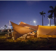 Đèn led dây dài 10mx80 bóng ngôi sao màu vàng