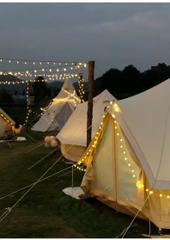 Đèn led dây dài 10mx80 bóng ngôi sao màu vàng