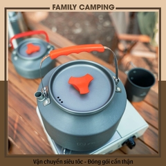 Ấm đun nước, siêu đun nước gấp gọn có túi đựng cắm trại dã ngoại du lịch nhà bếp chính hãng