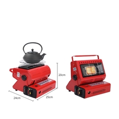 Bếp sưởi ngoài trời bằng khí gas, bếp nấu nướng đa năng dùng cắm trại, dã ngoại tiện dụng