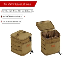 Vỏ Bảo Vệ Bình Gas Cách Nhiệt Chống Rơi, Túi Bảo Quản Bình Gas Cắm Trại Dã Ngoại