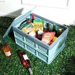 Thùng đựng đồ gấp gọn, thùng đựng đồ xe ôtô, hộp đựng đồ gấp gọn đa năng gia đình văn phòng cắm trại R-3640