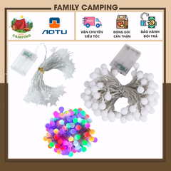 Đèn led dây dài 10mx80 bóng ngôi sao màu vàng