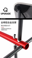 Ghế gấp hợp kim nhôm siêu nhẹ di động cắm trại câu cá chính hãng CLS