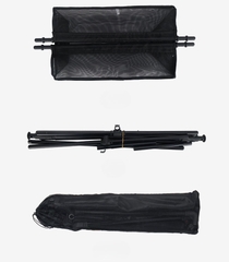 Giá treo đồ cắm trại gấp gọn tiện dụng, Giá móc đồ dã ngoại nhỏ gọn hợp kim nhôm đa năng có túi đựng