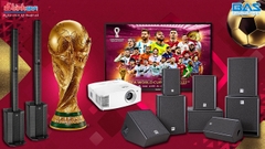 Xem World Cup Qatar 2022 cùng những sản phẩm công nghệ âm thanh hình ảnh sắc nét nhất