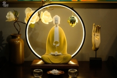 Set Đức Phật A Di Đà Áo Vàng