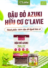 Đậu đỏ Azuki hữu cơ C'LaVie 200g