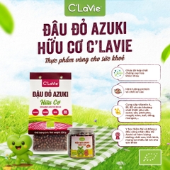 Đậu đỏ Azuki hữu cơ C'LaVie 200g