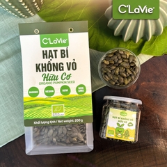 Hạt bí không vỏ hữu cơ C'LaVie 200g