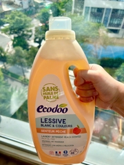 Ecodoo Nước giặt đậm đặc sinh học hương Đào hiệu 2L