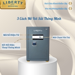 Két sắt Liberty LB88S vân tay+điện tử+app kết nối điện thoại