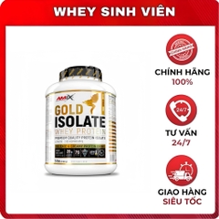 Amix Gold Isolate Whey Protein - 5 lbs