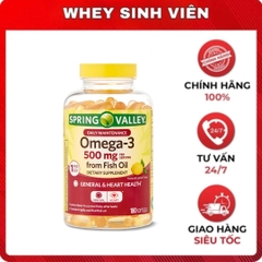 Spring Valley Omega 3 500mg (180 viên)