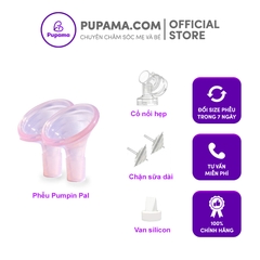 Bộ phụ kiện phễu hút sữa Pumpinpal cho bình cổ hẹp