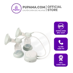 Máy hút sữa điện đôi Pupama Breast Pump Hoa Anh Đào
