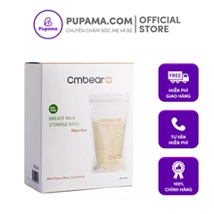 Combo 30 túi tích sữa 220ml CMBEAR an toàn cho bé