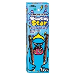 Bánh que socola Shooting Star kẹo nổ 2Y+ 54g