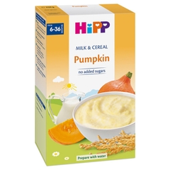 Bột ăn dặm HiPP vị sữa và rau củ cà rốt 6M+ 250g