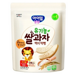 Bánh gạo hữu cơ ILdong Hàn Quốc vị gạo trắng 30g 6M+