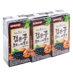 Sữa đậu đen óc chó hạnh nhân Sahmyook 190ml