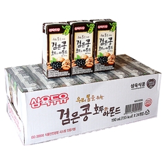 Sữa đậu đen óc chó hạnh nhân Sahmyook 190ml