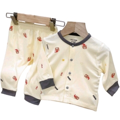 Bộ UalaRogo dài tay cài giữa Petit UR 2254