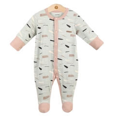 Body Uala vải tăm 3966 0-3M - Xanh