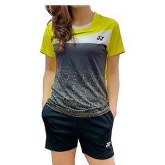 Áo cầu lông Yonex 2020 Nam Nữ Vàng AT29