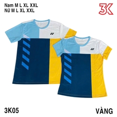 Áo cầu lông Yonex Nam Nữ mẫu 3K05 1 Áo