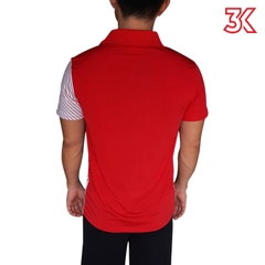 Áo cầu lông Yonex cổ bẻ  Nam Nữ mẫu DH1 Đỏ 1 Áo