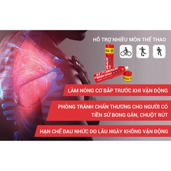 Bình xịt nóng thể thao Starbalm - Hà Lan 150ml