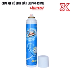 Chai xịt tạo bọt vệ sinh Giày Ligpro 300ml