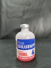   five DILUENTP 50ml Dung Dịch   pha vắc xin  cho gia súc   gia cầm