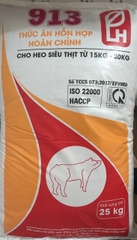 913 Thức ăn HH cho Heo siêu thịt 15 - 30 kg 17%