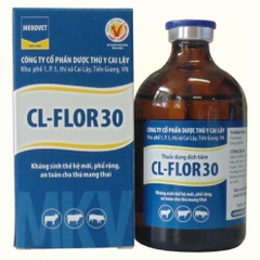 CL FLOR 30 20ML Thuốc dung dịch tiêm điều trị nhiễm trùng hô hấp